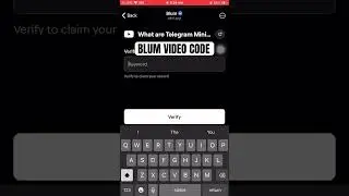 What Are Telegram Mini Apps | Blum Video Code #blum #miniapps #telegram