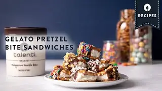 Talenti Gelato Pretzel Bite Sandwiches  | Talenti Recipes