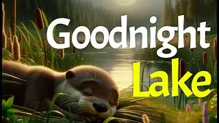 Goodnight Lake 🌊🌙PERFECT Bedtime Stories for Little Ones with Calming Music and Ocean Sounds