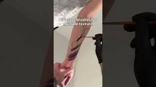 Step into the world of Hardpainting Abstract Tattoo with @marcoencre