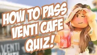 Как пройти викторину Venti Cafe!