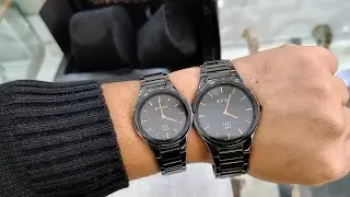 Titan Bandhan Pair in Ceramic Edge || Titan World Slimmest Ceramic Watch Pair Review