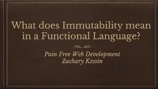 What is Immutability in a programming language?