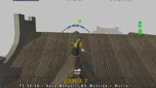Tony Hawk Pro Skater 4: Collect Pro C-O-M-B-O in Alcatraz Pro Challenge (THPS4)
