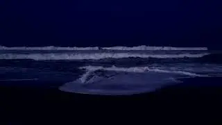 Ocean Sounds for Full Relaxation | Rolling Waves and Deep Night Ambience for Sleep