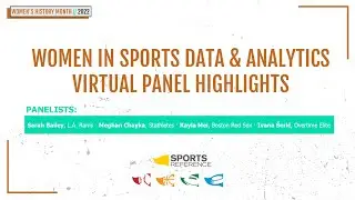 Women in Sports Data & Analytics | Virtual Panel Highlights