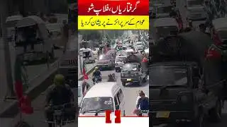PTI's Protest Fails to Impress, A Total Flop Show