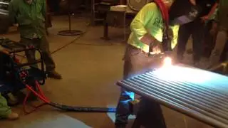 Thermion's AVD 456HD Spraying Boiler Tubes