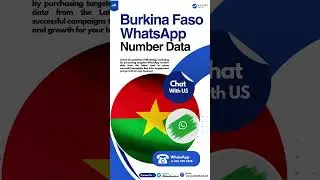 Burkina Faso WhatsApp Number Database | Latest Lead