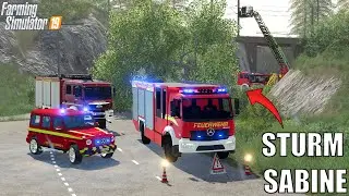 LS19 - STURM SABINE: Feuerwehr Einsatz - Chaos in Königsberg!