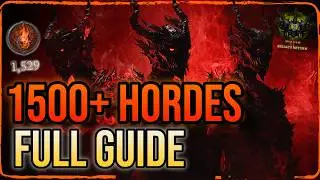 🔥 1500+ HORDES Guide &ndash; Max Obducite & Loot in Diablo 4! 💥