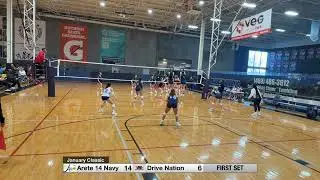 Arete 14 navy vs Drive Nation