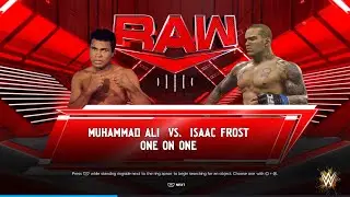 WWE 2K24 2025 Muhammad Ali vs Isaac Frost