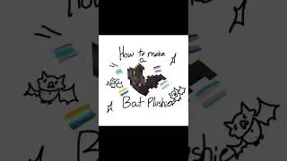 How to make a bat plushie!!(I have lots  of pride flags to choose :3 )#bat #plushies #trans #aroace