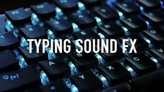 SOUND EFFECT | Realistic Computer Keyboard Sound