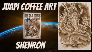 Juapi Coffee original work #dragonball #shenron #unboxing