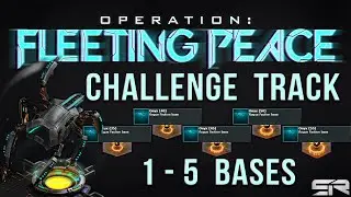 War Commander | OP: Fleeting Peace Challenge Track I To V Bases | 5 Aug 2021