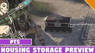 Housing Storage ESO PTS Update 17 (Dragon Bones) Preview