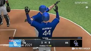 MLB 9 innings 2021 Master League 2022 OffSeason Events BacktoBack HomeRun