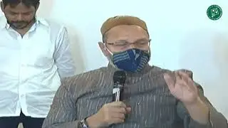 LIVE: Barrister Asaduddin Owaisi addresses a press conference in Patna.