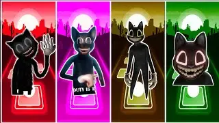 Cartoon cat vs Cartoon cat vs Cartoon cat vs Cartoon cat  - Tiles Hop EDM Rush