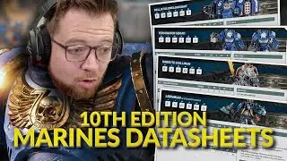 ALL SPACE MARINE DATASHEETS - 10th Edition Warhammer 40k Rules