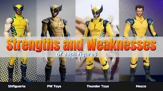 Which Wolverine is the best for you?  S.H.Figuarts , Mezco, PW toys or Thunder Toys?