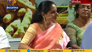 TS  in First Place | in Quality Turmeric Production | MP Kavitha at Hyderabad