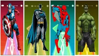 “Spider-Man, Hulk & Friends Play Tiles Hop (Crazy Combo Edition)”