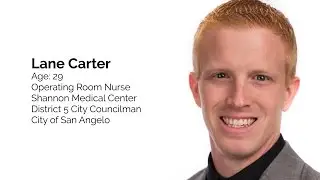 20 Under 40: Lane Carter