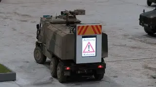 Hobbymesse Leipzig 2025 - RC CONVOY! - SCALE 1/16 - MILITARY VEHICLES #rc #modellbau #bundeswehr