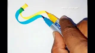 Попробуйте это креативное искусство😱 #ДляДетей | Простое искусство #mpediaTalksart