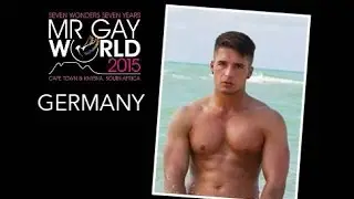 Mr Gay World: Germany 2015 - Klaus Burkart
