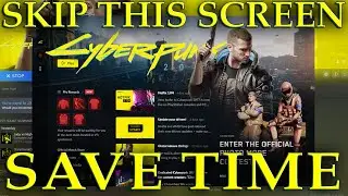 How to skip the CDPR Launcher with Cyberpunk 2077 on Steam