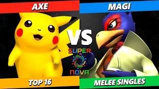 Supernova 2025 - Axe (Pikachu) Vs. Magi (Falco) Smash Melee Tournament