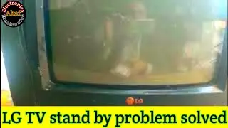 CRT LG TV stand by problem solved TR Q16 Altaf electronics
