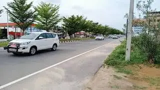 Supreme Court Chief Justice NV Ramana Convoy @ Yadadri