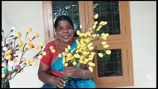 Best out of waste... Recycling of plastic carrybag craft. 🌺🌺