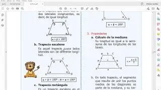 CUADRILATEROS; TRAPECIO Y TRAPEZOIDE  6 Prim