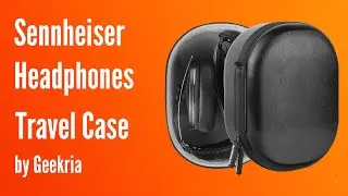 Sennheiser Over-Ear Headphones Travel Case, Hard Shell Headset Carrying Case | Geekria