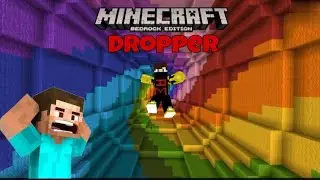 Minecraft but its impossible dropper