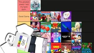 Roblox Game Tier List | Best Roblox Game?