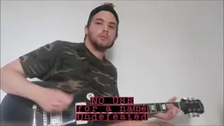 Undefeated (No Use For a Name guitar cover)