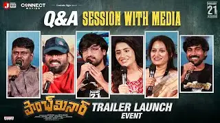 Team Q&A With Media | Paanch Minar Trailer Launch Event | Raj Tarun | Rashi Singh | Ramesh Kadumula