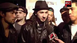 Super Cr3w interview at the Steelo Fundraising Event