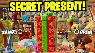 How to Open The LAST PRESENT in Fortnite Location! (Secret Winterfest Present Now)