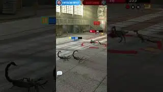 Pulmonoscorpious Vs. Tarbognathus (Pvp) - Jurassic World Alive (Dinosaur Game)