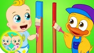 Thin and thick (opposites) song | Happy Baby Songs Nursery Rhymes