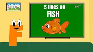 #essay 5 lines on Fish for preschool and kindergarten kids