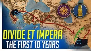 The First 10 Years - Divide Et Impera - Macedon v India Cinematic Gameplay